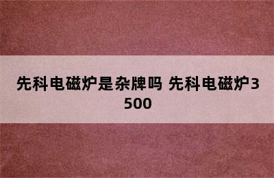 先科电磁炉是杂牌吗 先科电磁炉3500